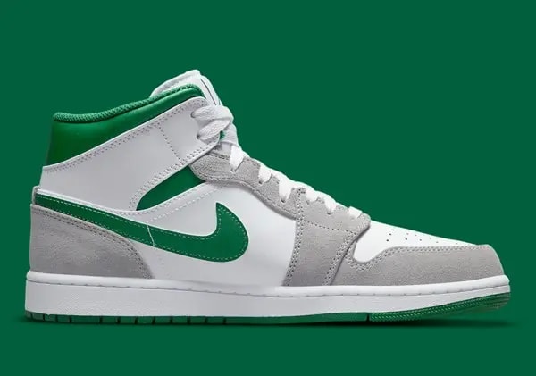 Giày Nike Air Jordan 1 Mid SE 'Grey Pine Green' DC7294-103 — ảnh 4