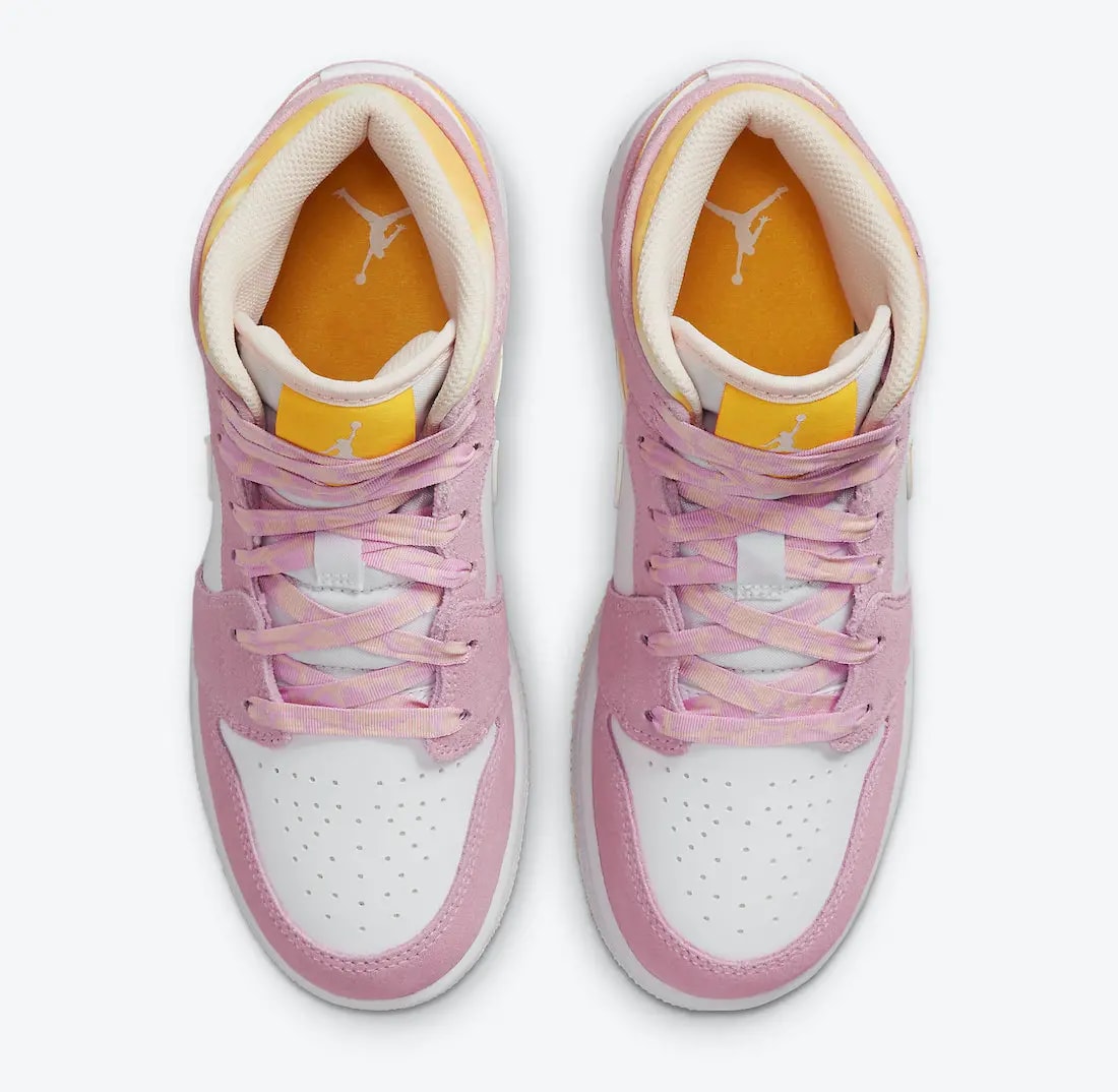 Giày Nike Air Jordan 1 Mid SE GS 'Arctic Pink' DC9517-600 — ảnh 4