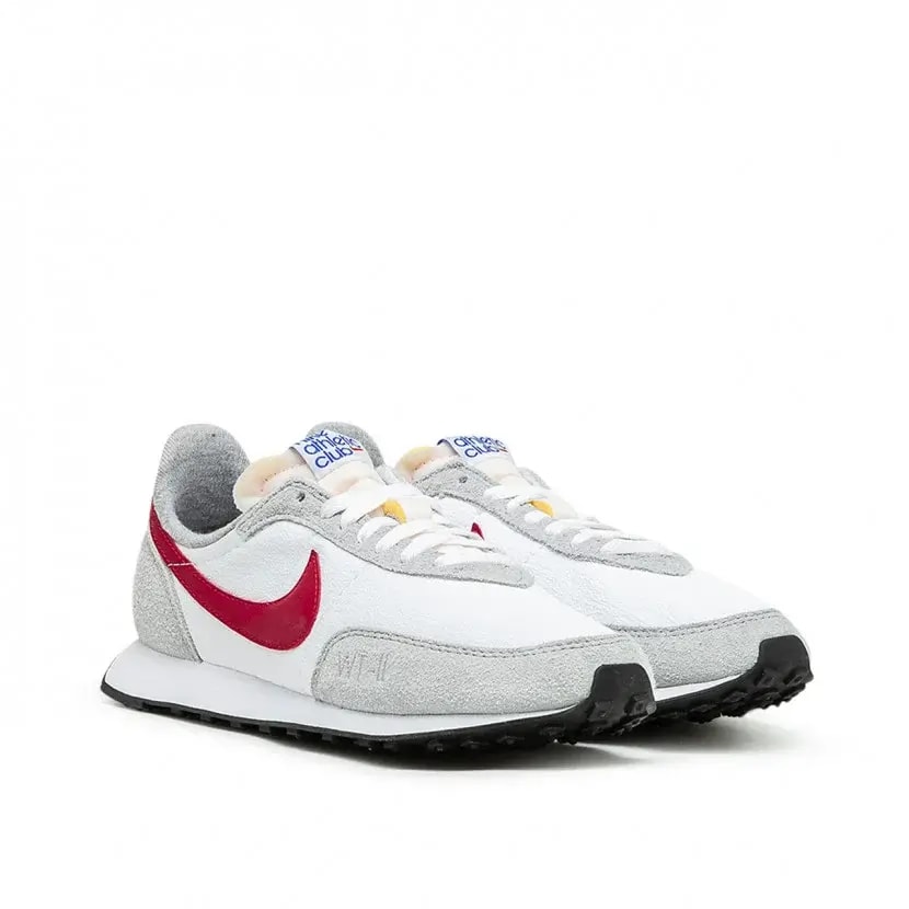 Giày Nike WAFFLE TRAINER 2 White Red DJ6054-101 — ảnh 2