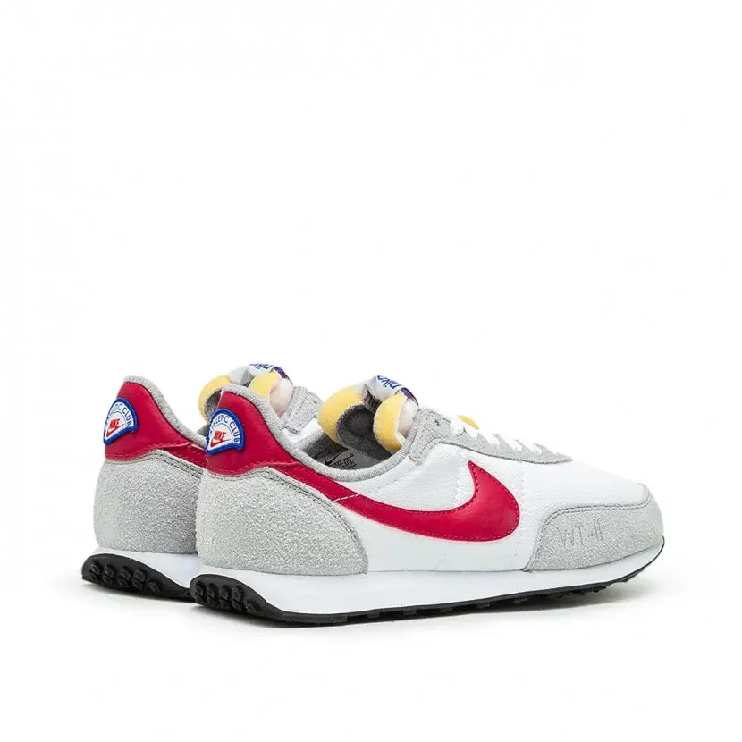 Giày Nike WAFFLE TRAINER 2 White Red DJ6054-101 — ảnh 4