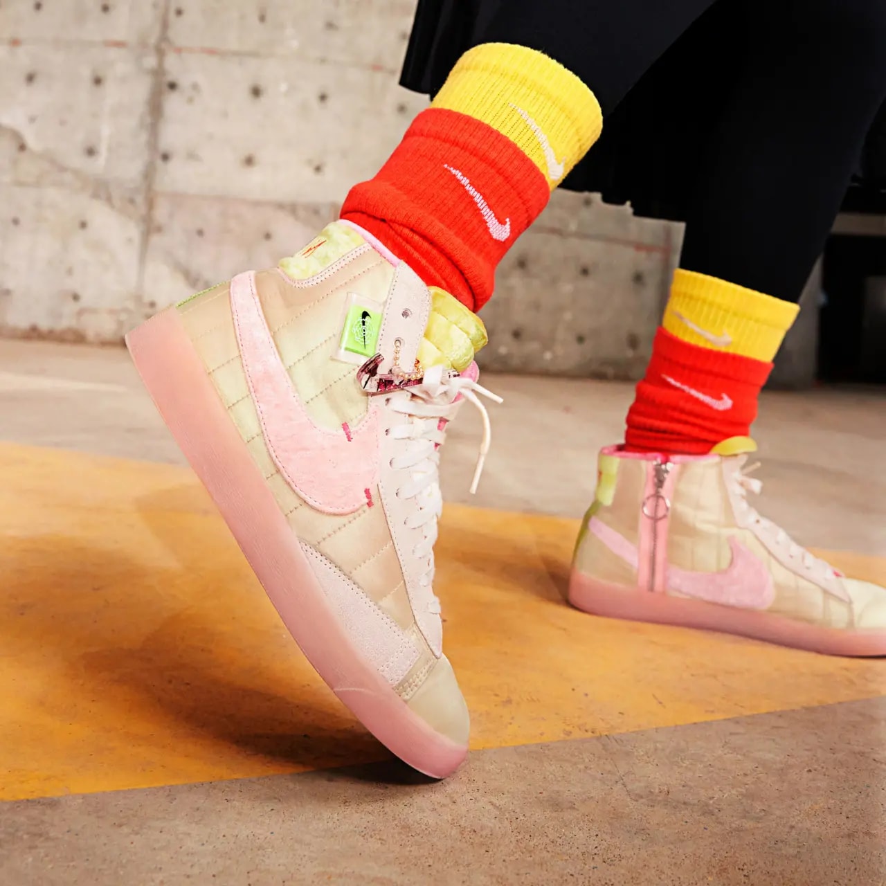 Giày Nike Wmns Blazer Mid Rebel 'Spring Festival' DD8482-163 — ảnh 4