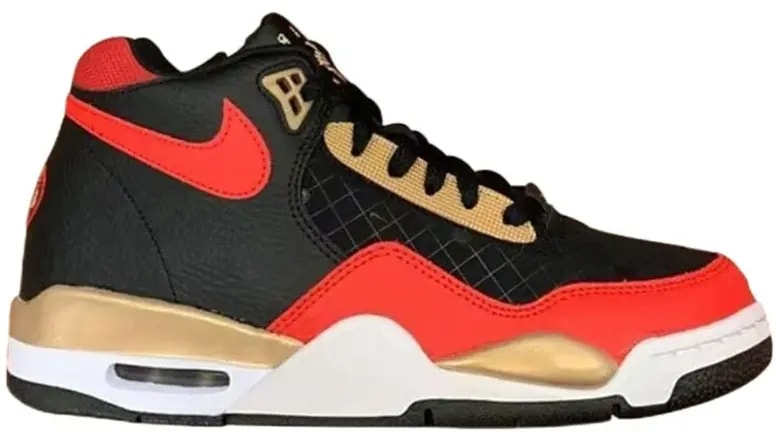 Giày Nike Flight Legacy Black Red Gold DD8493-091 — kich-thuoc: 41
