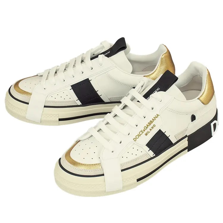 Giày Dolce &amp; Gabbana Calfskin 2.0 Custom White CS1863-AO222-8B996 — ảnh 5