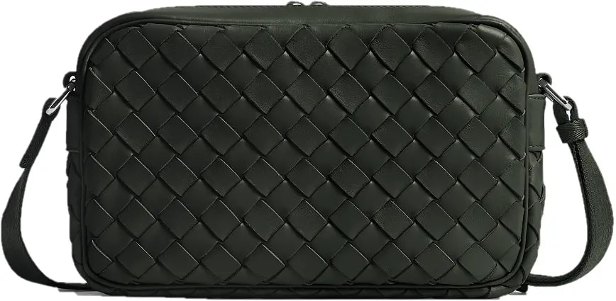 Túi Bottega Veneta Small Intrecciato Camera 'Dark Green' 710048V2E423009
