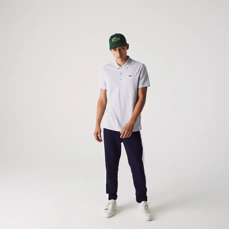 Áo Lacoste Lacoste Short Sleeve Karati Basic Polo Shirt Gray DH2881-P5V — ảnh 3