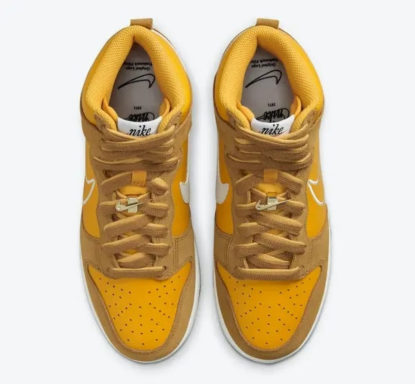 Giày Nike Dunk High SE First Use University 'Gold' DH6758-700 — ảnh 5