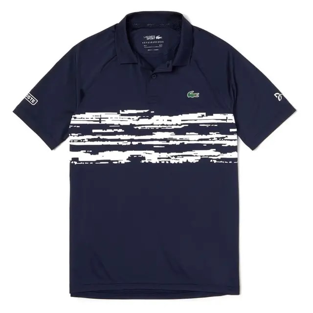 Áo Lacoste Polo Novak Djokovic Stripe Block DH7974-51-525 — kich-thuoc: M