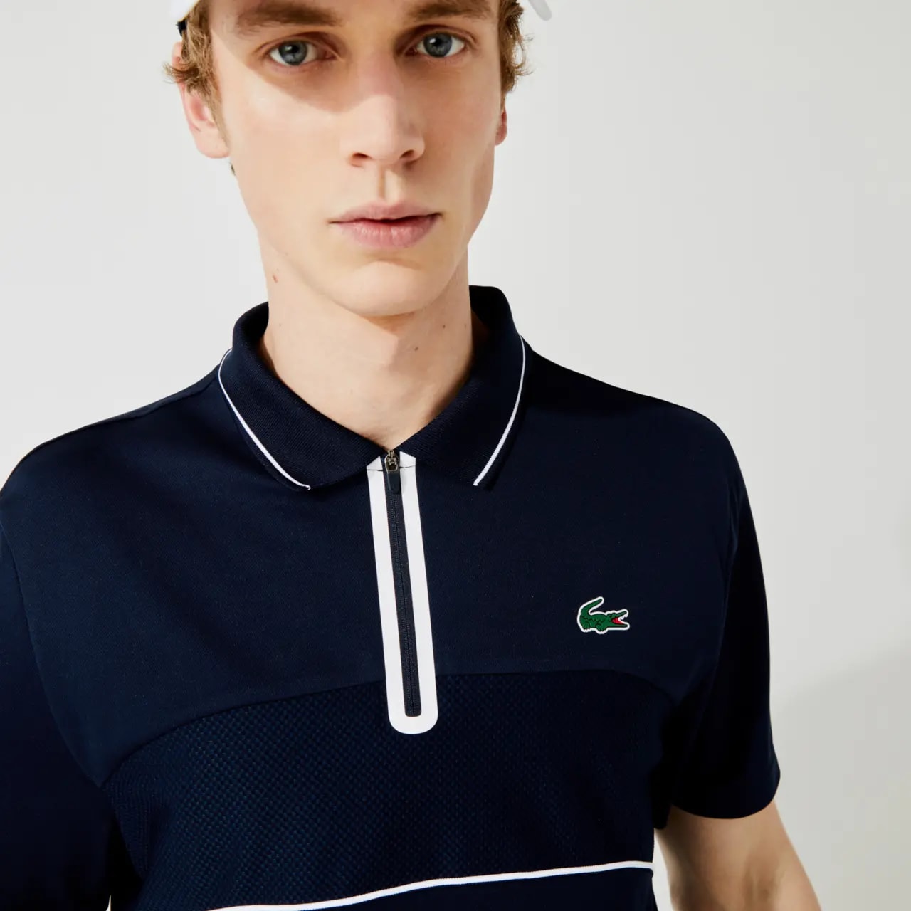 Áo Lacoste Breathable Resistant Tennis Polo Shirt DH9658-525 — ảnh 4