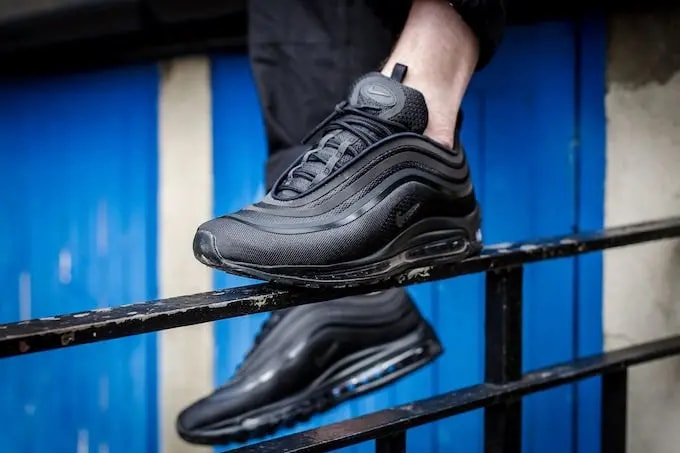 Giày Nike Air Max 97 Ultra 17 Premium 'Triple Black' 918356-002 — ảnh 2