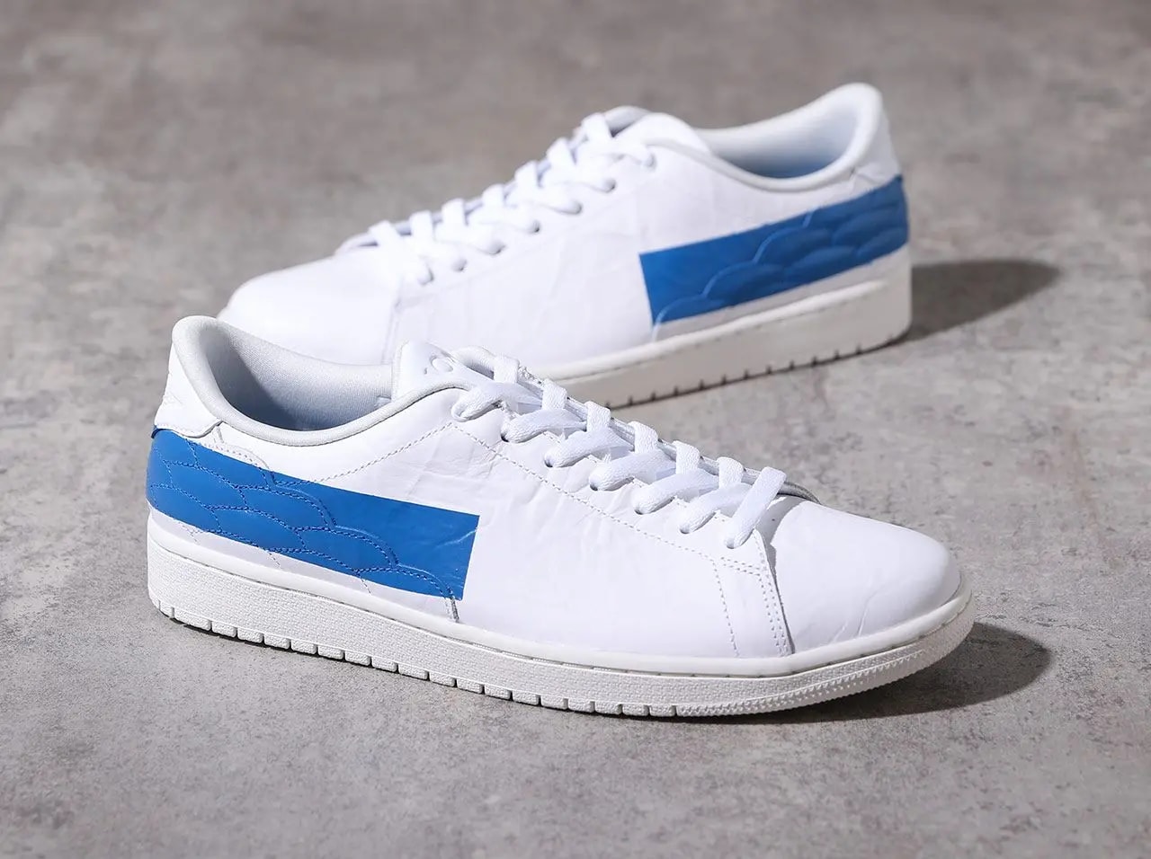 Giày Nike Air Jordan 1 Centre Court 'Military Blue' DJ2756-103 — ảnh 4