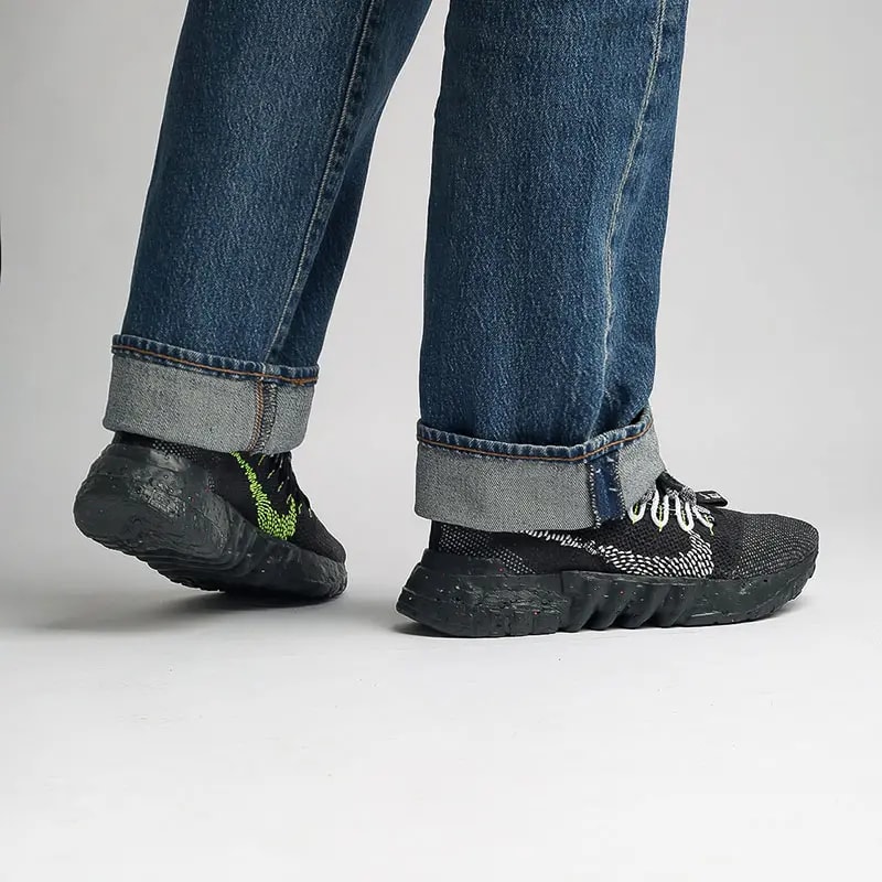 Giày Nike Space Hippie 01 'Black Volt' DJ3056-001 — ảnh 2
