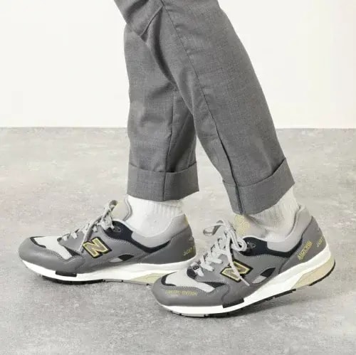 Giày New Balance 1600 Grey Lifestyle Shoes CM1600LE — ảnh 3