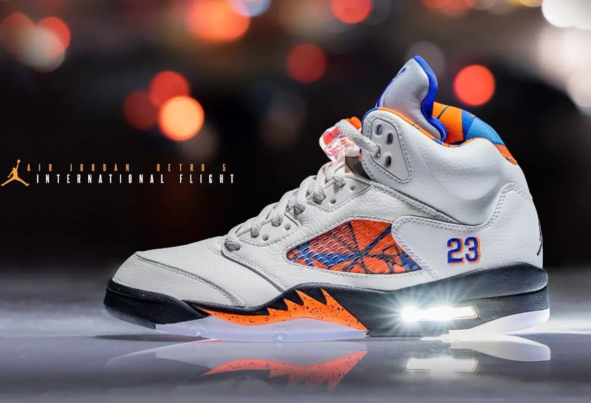 Giày Nike Air Jordan Retro 5 'International Flight' 440889-148 — ảnh 2