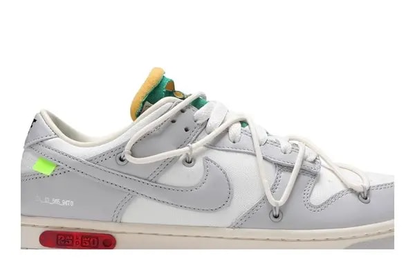 Giày Nike Off-White x Dunk Low 'Lot 25 of 50' DM1602-121 — ảnh 4