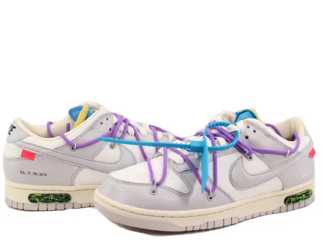 Giày Nike Off-White x Dunk Low 'Lot 47 Of 50' DM1602-125 — ảnh 5
