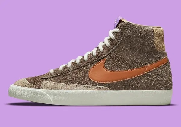Giày Nike Blazer Mid '77 Premium 'Dark Chocolate' DM7581-200 — ảnh 3