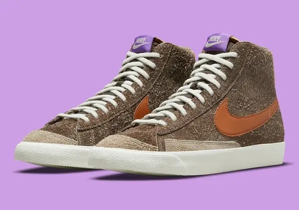 Giày Nike Blazer Mid '77 Premium 'Dark Chocolate' DM7581-200 — ảnh 5