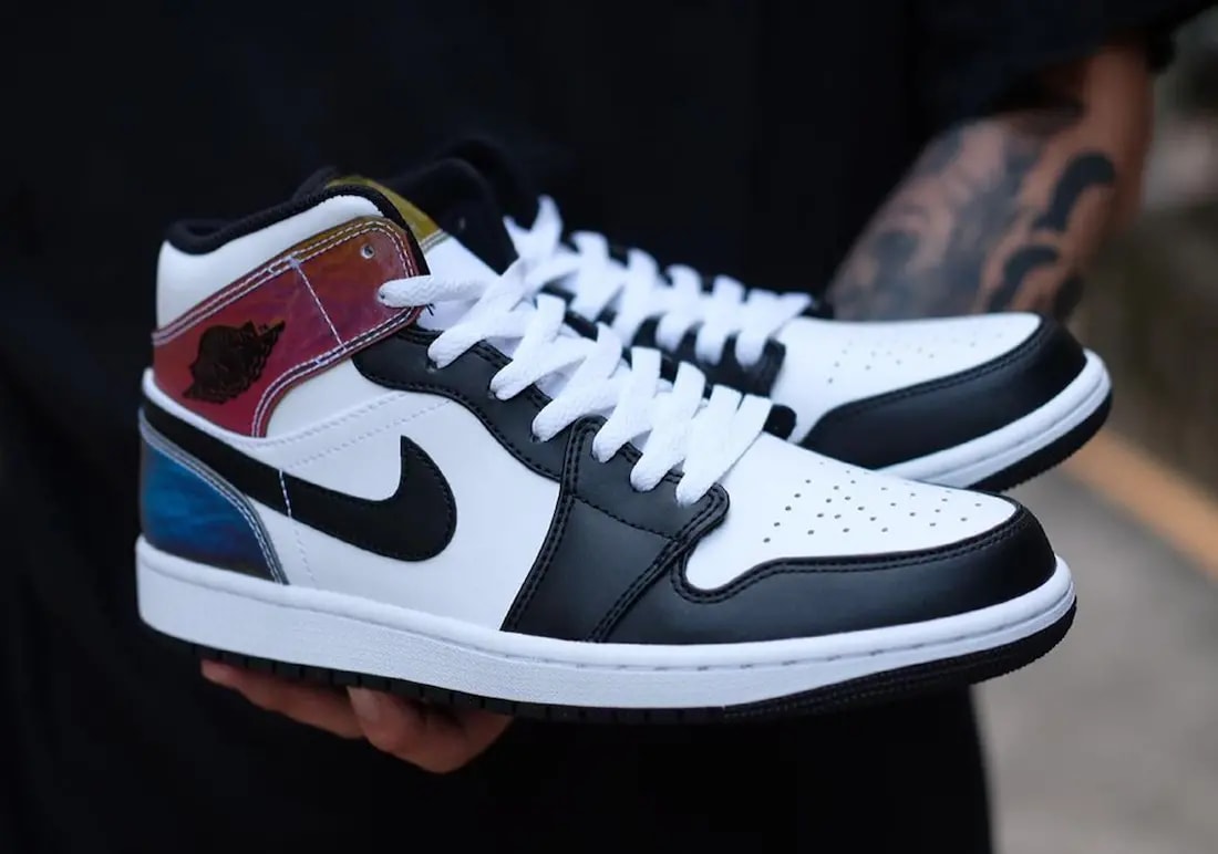 Giày Nike Air Jordan 1 Mid SE 'Heat Reactive Color Change' DM7802-100 — ảnh 2