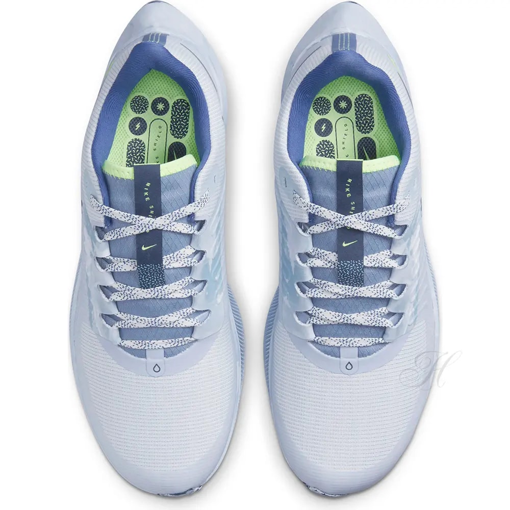 Giày Nike Air Zoom Pegasus 38 Shield White Blue Women Running Shoes DO2341-144 — ảnh 3