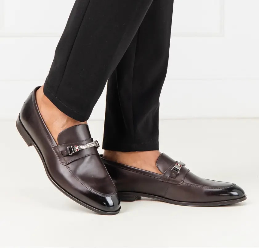 Giày Bally Weary 31 Leather Loafers 'Coffee' 6228337 — ảnh 2