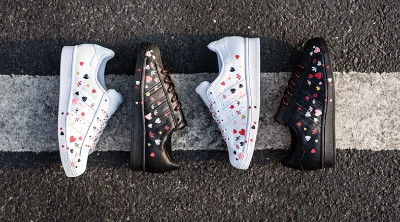 Giày Adidas Wmns Superstar 'Valentine's Day'  FV3288 — ảnh 5
