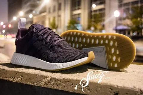 Giày Adidas NMD R2 'Gum Navy' BY9316 — ảnh 4