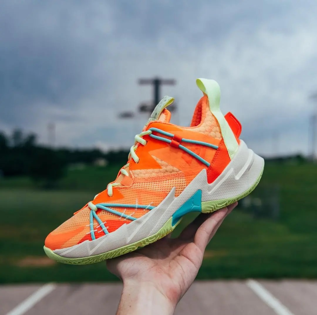 Giày Nike Air Jordan Why Not Zer0.3 SE Atomic Orange CK6611-800 — ảnh 3