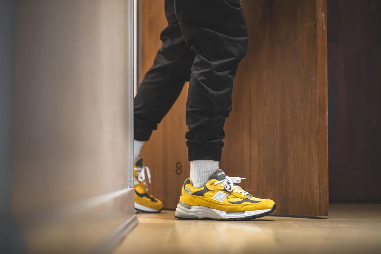 Giày New Balance 992 'Gold Cream' M992BB — ảnh 5