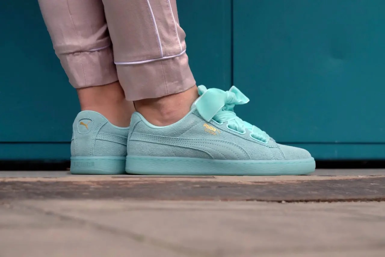 Giày Puma Suede Heart Reset Wmns 'Aruba Blue' 363229-01 — ảnh 4