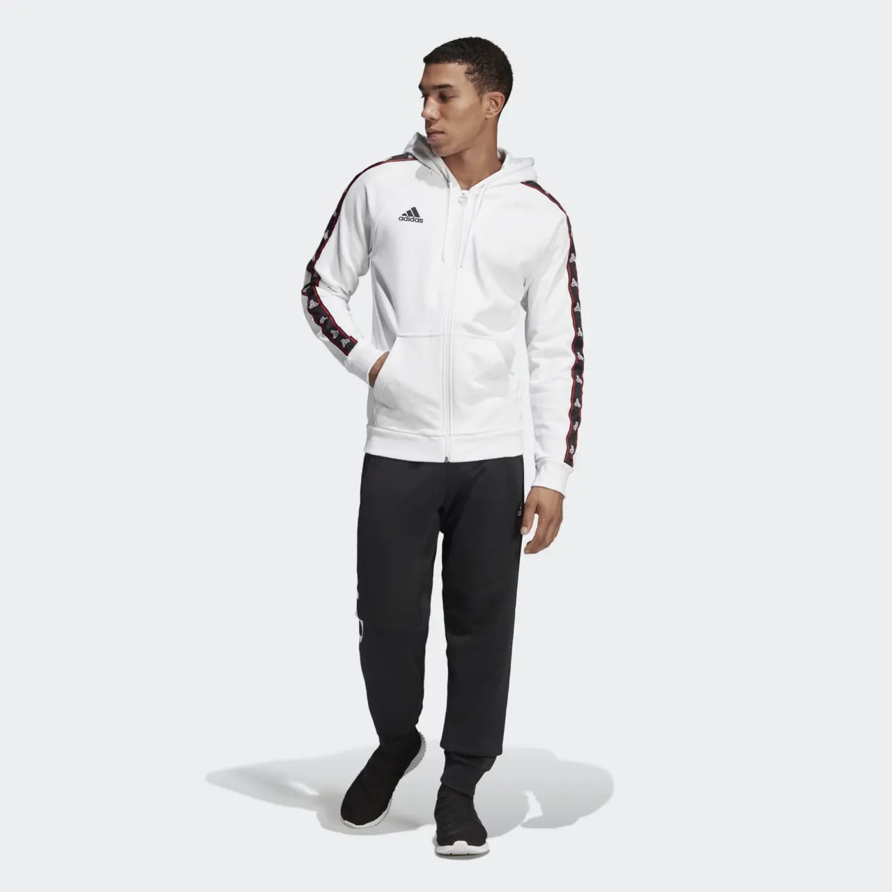Áo Adidas Tango Club Home Soccer Hoody White DT9875 — ảnh 4