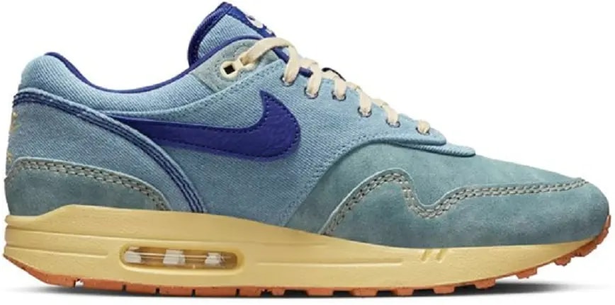 Giày Nike Air Max 1 Premium Dirty Denim 'Deep Royal Blue' DV3050-300 — kich-thuoc: 40.5