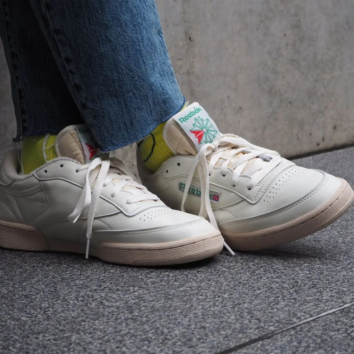 Giày Reebok Club C 1985 TV 'Chalk Glen Green' DV6434 — ảnh 4