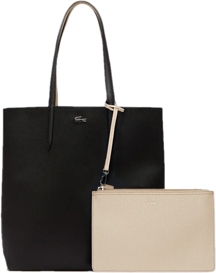 Túi Lacoste ANNA Vertical Medium Shopping 'Black' NF2723A51G-A91 — kich-thuoc: 37-x-35-x-12-cm