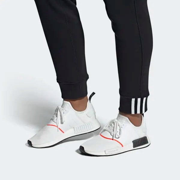 Giày Adidas NMD R1 'White Solar Red' EE5086 — ảnh 2