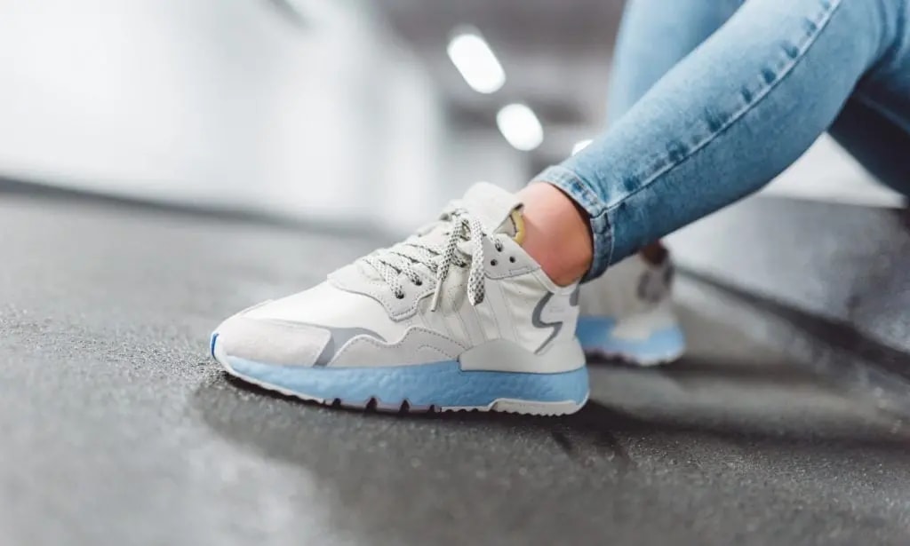 Giày Adidas Nite Jogger 'Soft Blue' EE5910 — ảnh 2