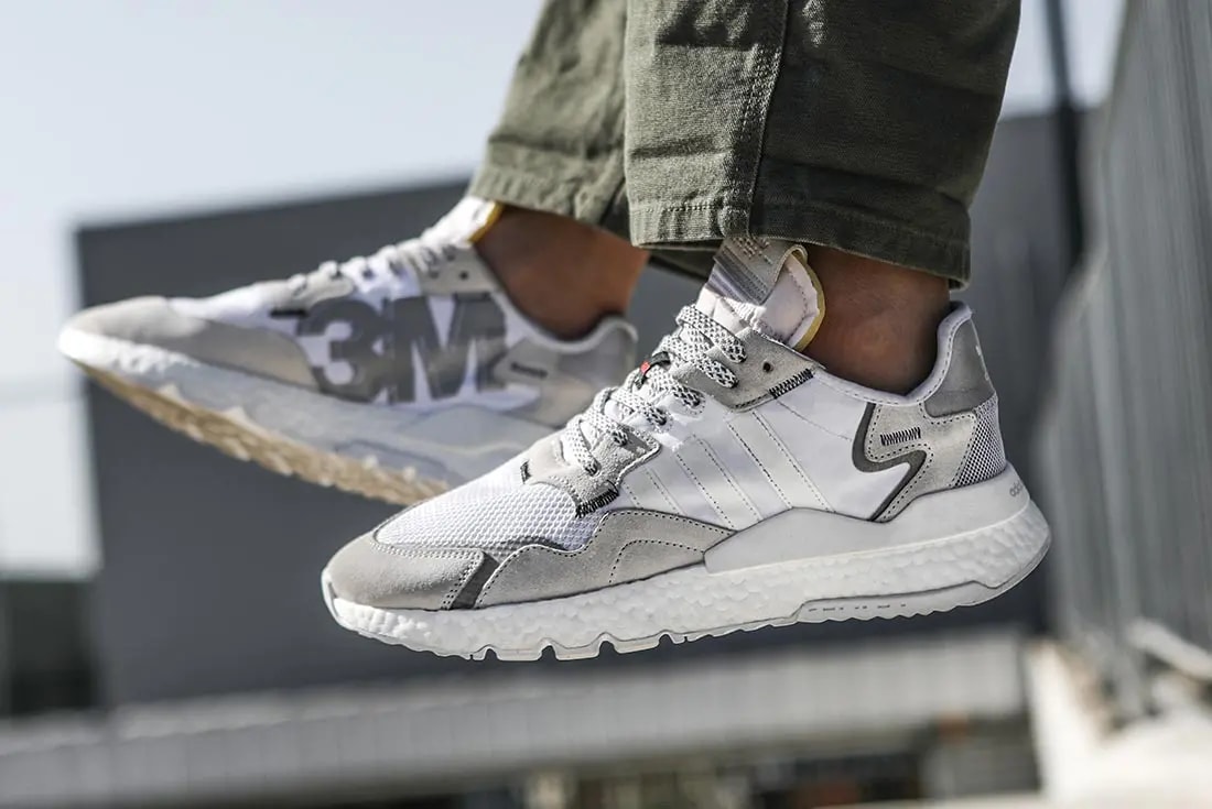 Giày Adidas 3M x Wmns Nite Jogger 'Raw White' EE5917 — ảnh 3