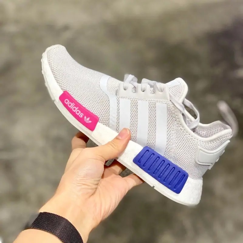Giày Adidas NMD_R1 J 'Grey Pink Purple' EE6674 — ảnh 2