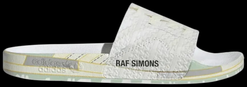 Dép Adidas Raf Simons x Peach Adilette Slides 'Trompe L'oeil' EE7957 — kich-thuoc: 37 1/3