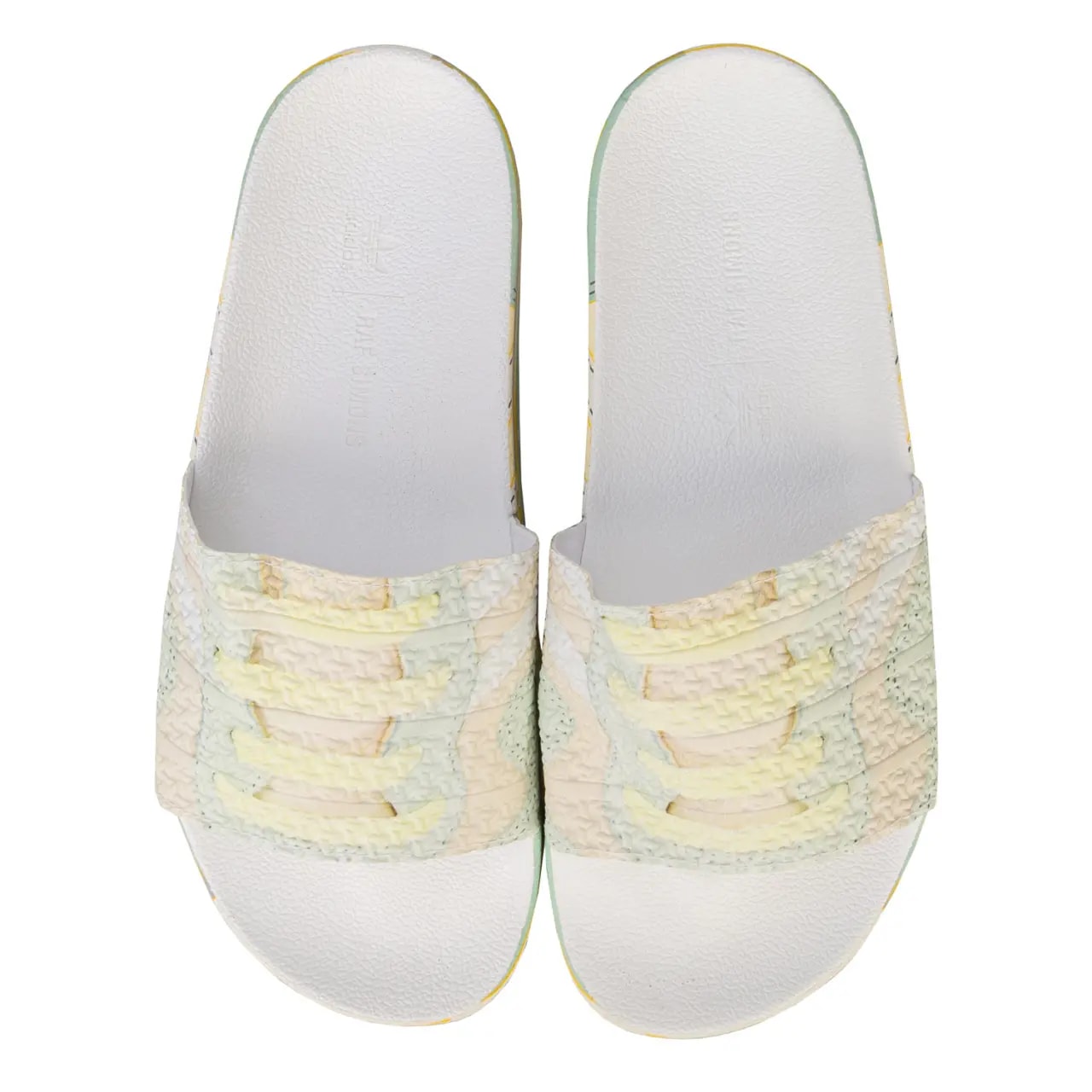 Dép Adidas Raf Simons x Peach Adilette Slides 'Trompe L'oeil' EE7957 — ảnh 2
