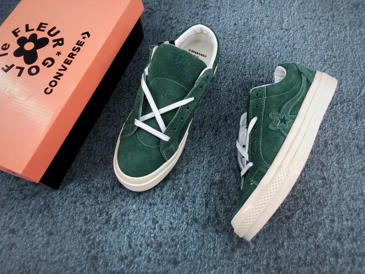 Giày Converse Golf Le Fleur x One Star Ox 'Greener Pastures' 162130C — ảnh 2