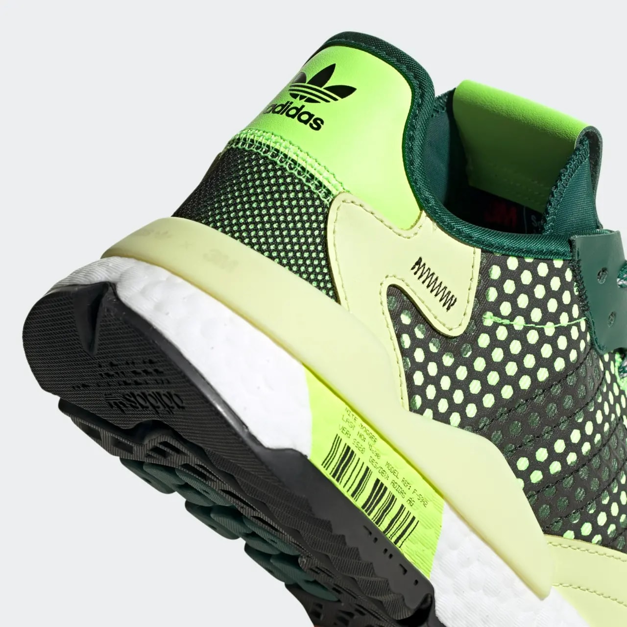 Giày Adidas Nite Jogger '3M Branding Signal Green' EF5406 — ảnh 5