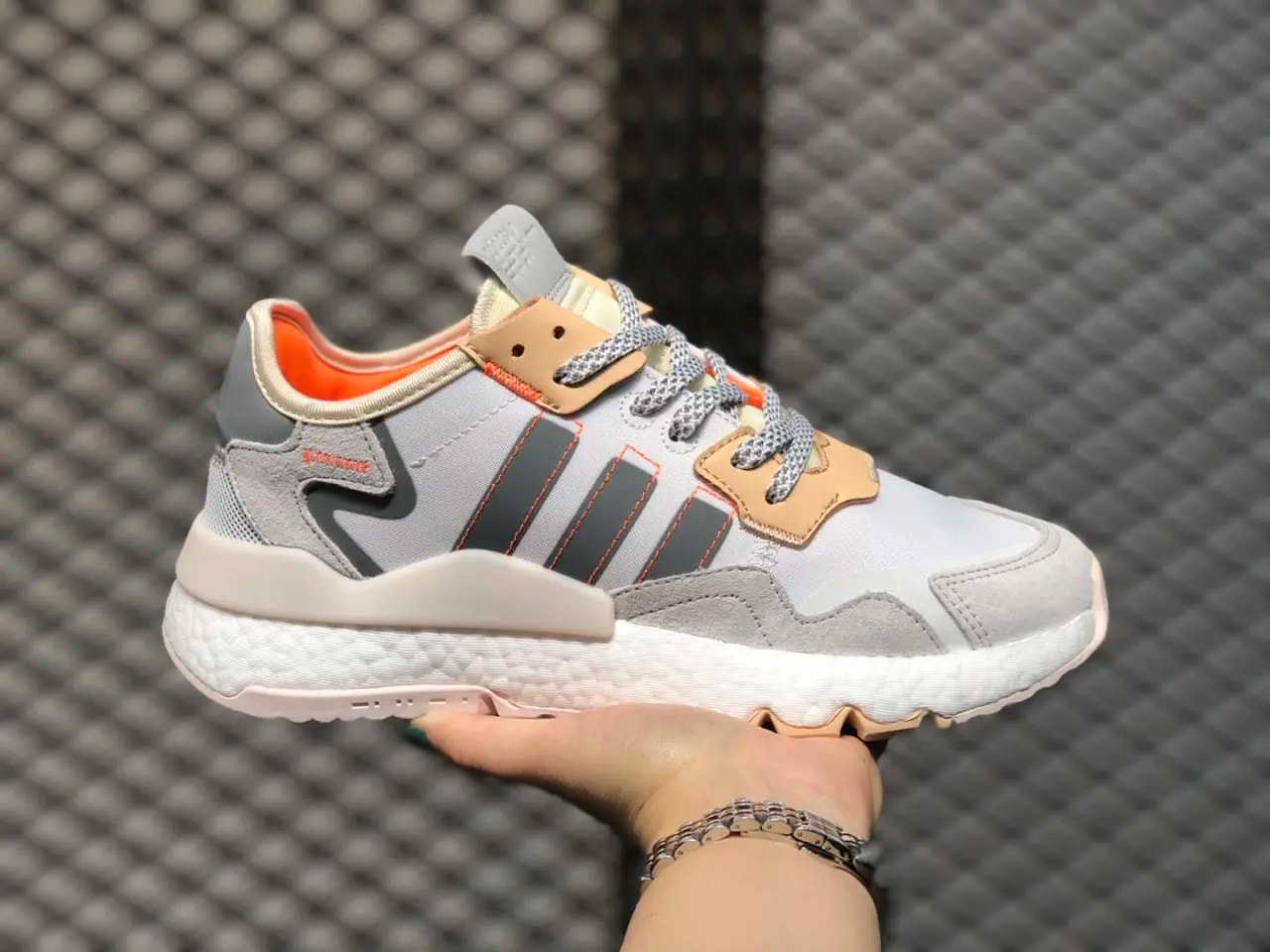Giày Adidas Nite Jogger 'Glow Orange' EF5426 — ảnh 3