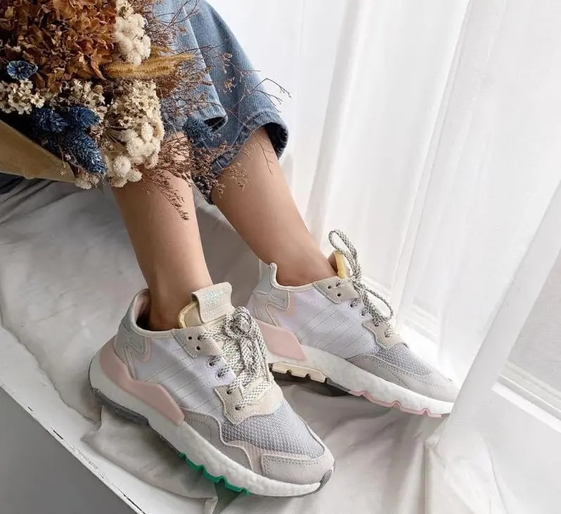 Giày Adidas Wmns Nite Jogger 'Ice Pink Mint' EF8721 — ảnh 2