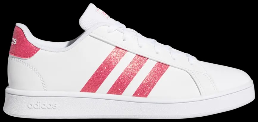 Giày Adidas Grand Court J 'White Real Pink' EG5136 — kich-thuoc: 35 1/3