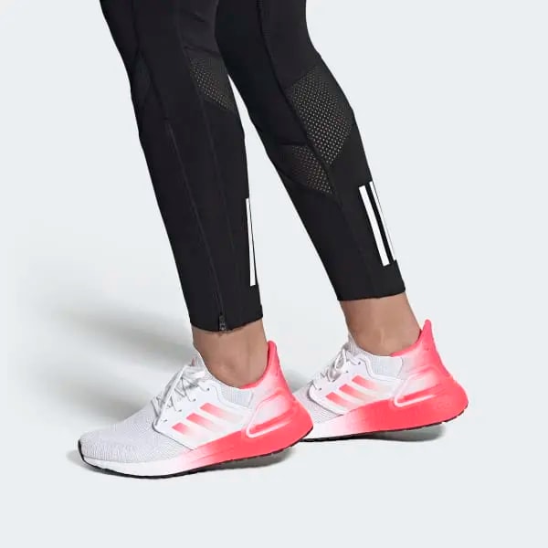 Giày Adidas Wmns UltraBoost 20 'White Signal Pink' EG5201 — ảnh 2