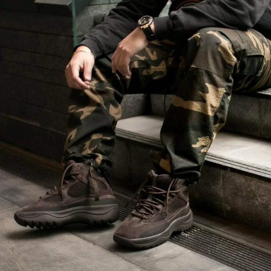 Giày Adidas Yeezy Desert Boot 'Oil' EG6463 — ảnh 2