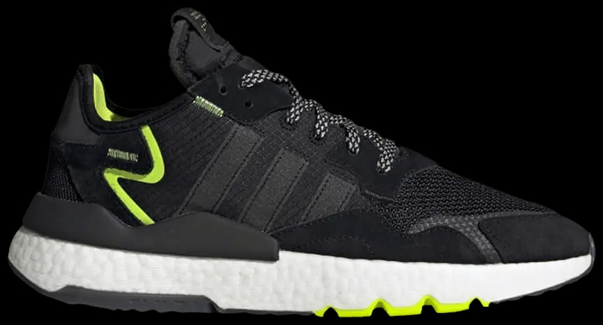 Giày Adidas Nite Jogger 'Black Solar Yellow' EG7409 — kich-thuoc: lien-he-order
