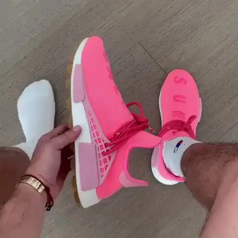 Giày Adidas Pharrell x NMD Human Race Trail PRD 'Sun Calm' EG7740 — ảnh 3