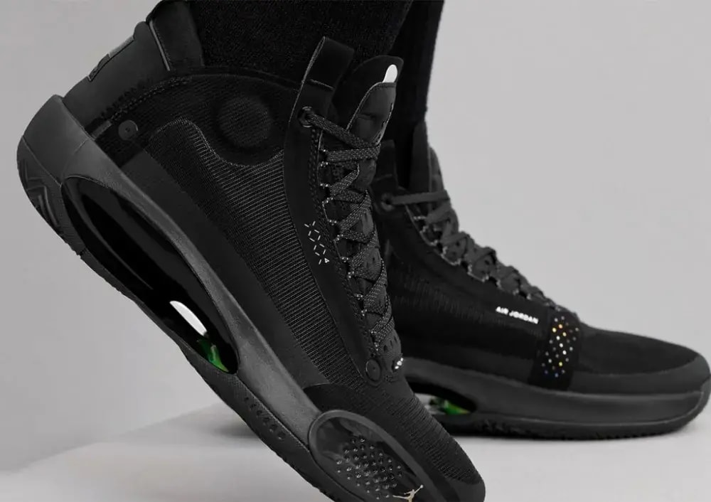 Giày Nike Air Jordan 34 GS 'Black Cat' BQ3384-003 — ảnh 4