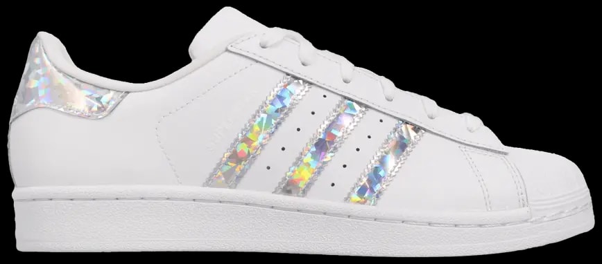 Giày Adidas Superstar 'White Holographic Stripes' F33889 — kich-thuoc: 36-2-3